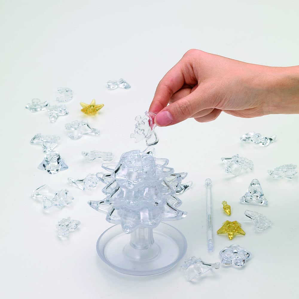 Beverly Crystal Puzzle Christmas Tree Clear 50289 69-Piece