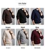 Men's Youth Fashion Cable Knit Sweater - Thick, Casual, Comfortable Two-Piece Pullover