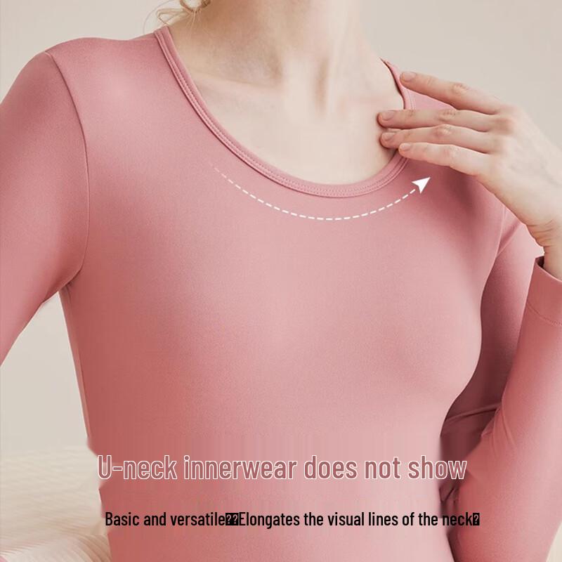 Langsha Women's Wool & Silk Thermal Underwear Set
