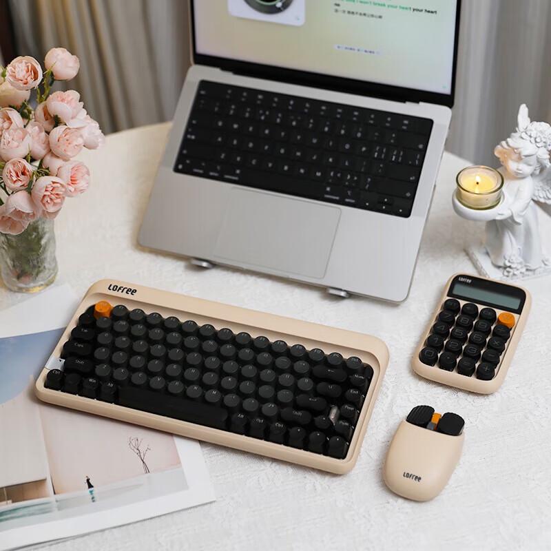 Lofree 1970s Retro Dot Mechanical Keyboard