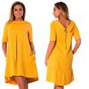 Elegant Women Zip Back Stretch Dress With Timeless Classic Appeal For Any Occasion