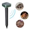 Solar Mole Repellent Ultrasonic Outdoor Powered Sonic Deterrent Mole Stopper Scare Vole for Lawn