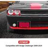 Supporto Staffa Porta Targa Anteriore Compatibile con Dodge Challenger 2009-2014 (Nero)