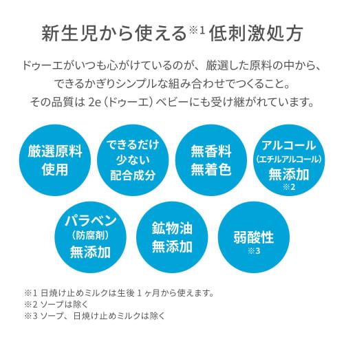 Koeay Due Baby Milky Lotion, Unscented, 150mL