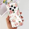 For XIaomi Redmi 14C / Poco C75 Back Cover Butterfly Rose Flower Luxury Girly Phone Case On Redmi 4C Clear Soft TPU Clear Capa