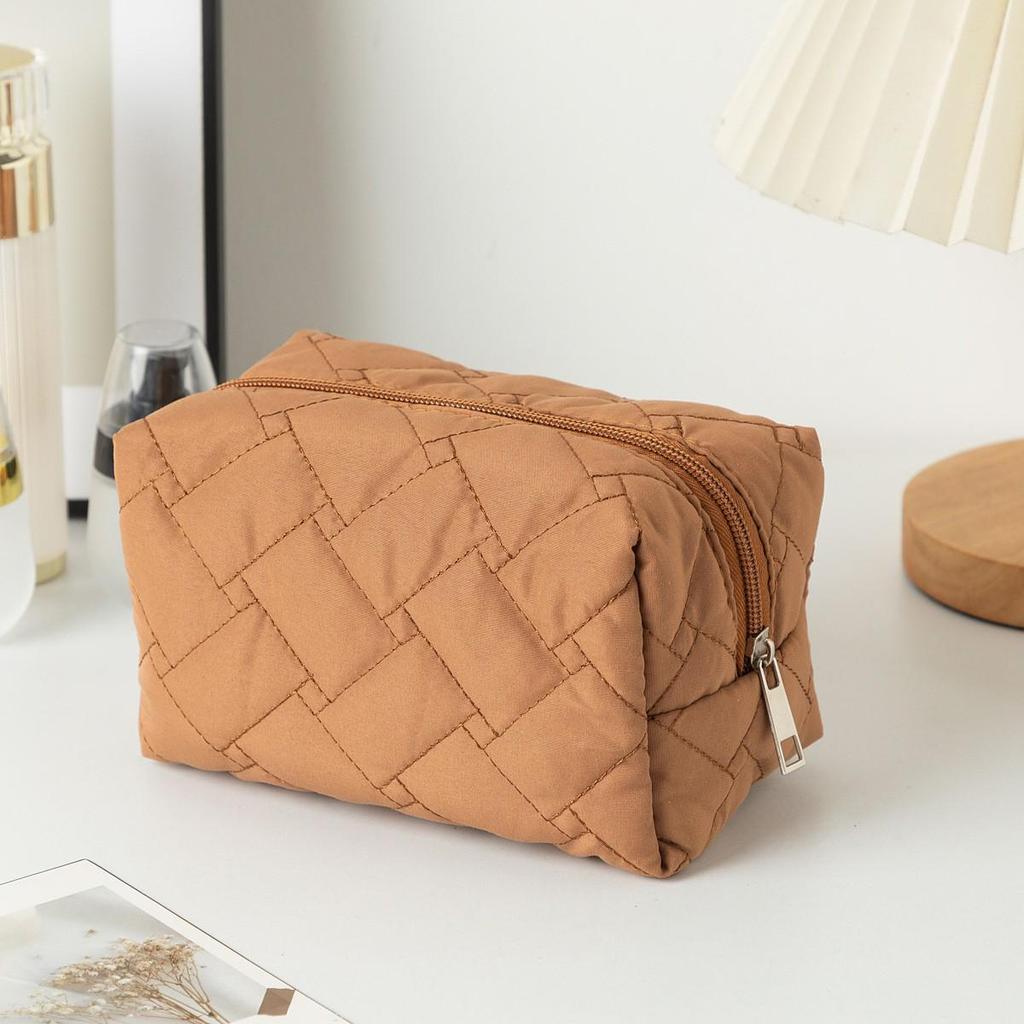 Damen Kosmetiktasche mit Blumenmuster | Lippenstift-, Kabel- und Geldbörsen-Organizer