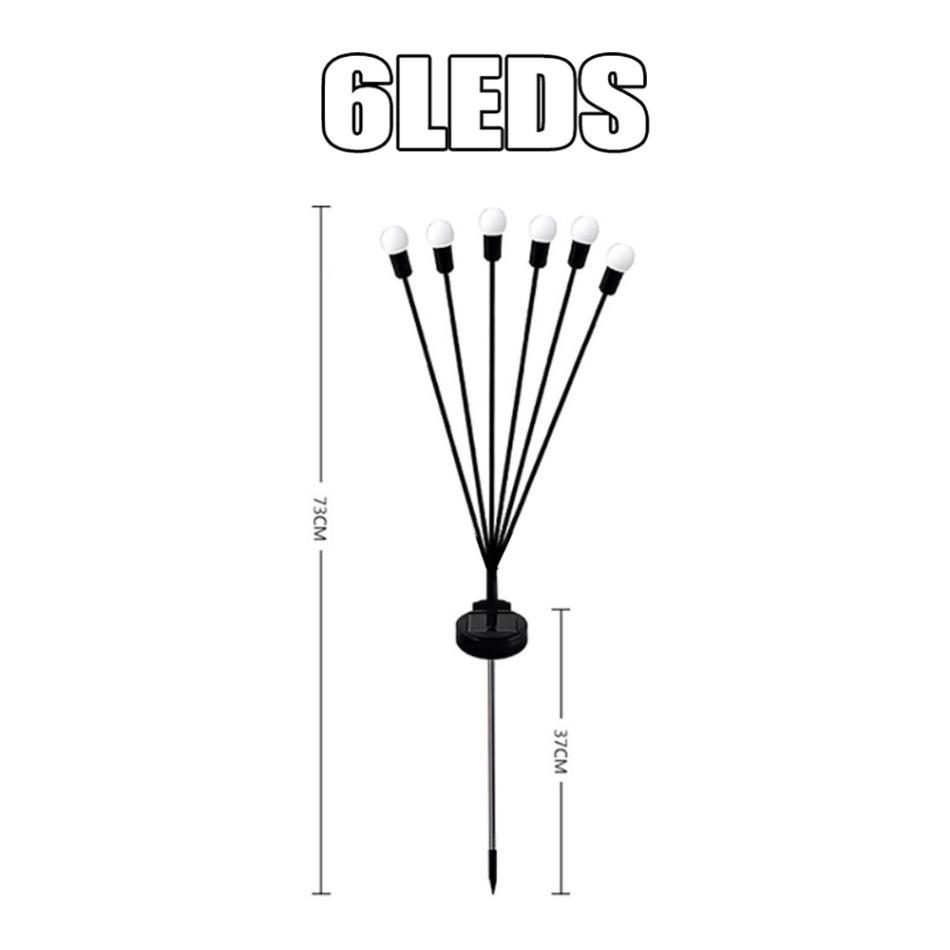 LED Solar Lamp Garden Decoration Fireworks Lamp 6LED/10LED Firefly Outdoor IP65 Waterproof Lamp Christmas Garden Decoration