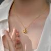 Flower Necklace with New Diamond Embedding, Light Luxury, High Grade, Collar Chain, Small Female Neckwear