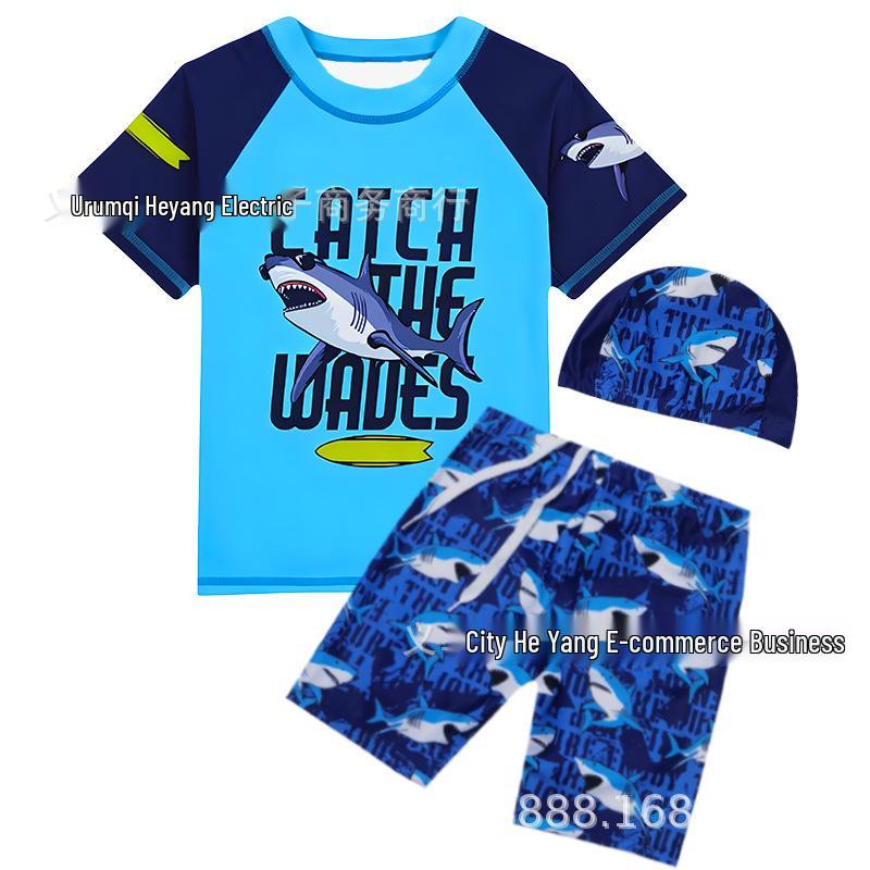 2025 Quick-Dry Cute Boys' Swimsuit: Small, Medium, Large Sizes