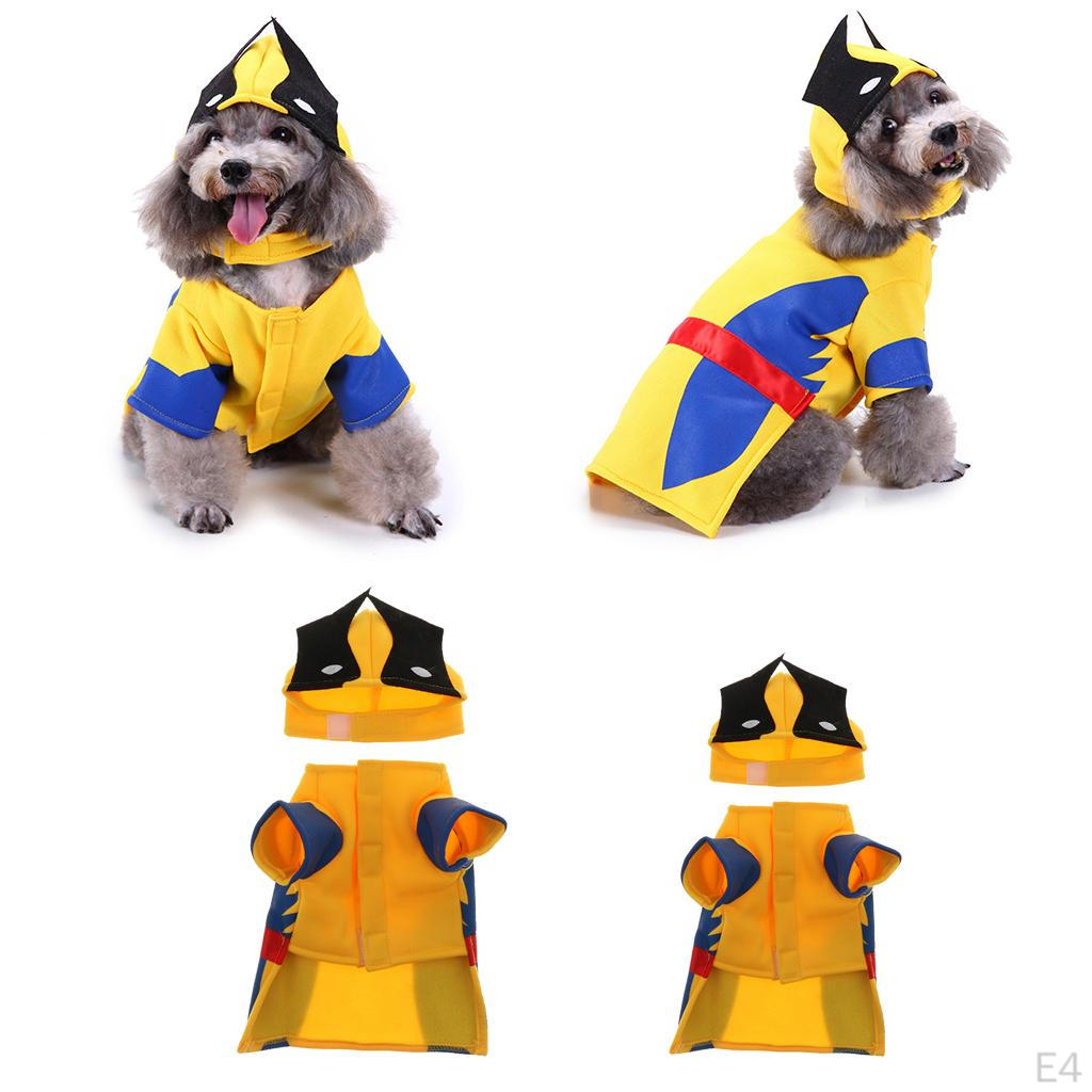Kostýmy Halloween Vánoce Cosplay Šaty Rozkošný Kostým pro mazlíčka Zvířecí Mikina Teplé Oblečení Oblečení