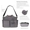 New Handbag/Shoulder Diaper Bag with Pacifier Pouch for Maternity and Baby Travel & Outdoor Use