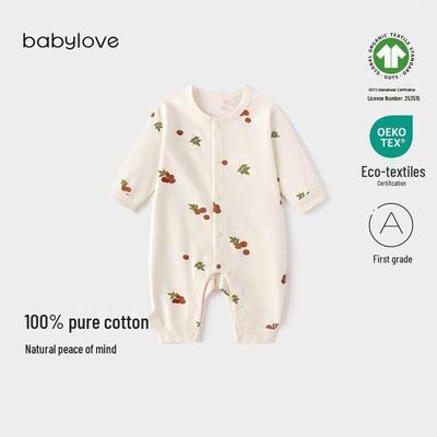 Babylove Pure Cotton Long-Sleeve Baby Romper
