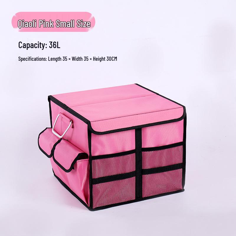 Large Capacity Folding Car Trunk Organizer & Storage Box