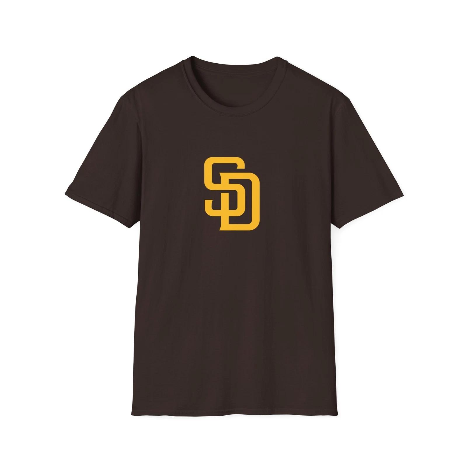 

Унисекс Футболка San Diego Padres, Коричневая Футболка для Фанатов SD 4XL