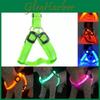 Premium Led Pet Harness For Large And Medium Dogs In Glow-in-the-dark Colors