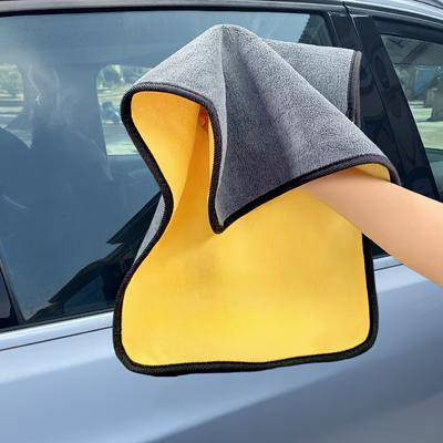 Ultra Saugfähiges Extra Großes Mikrofasertuch für Autos - Super Saugfähig, Schnelltrocknend zum Reinigen & Detaillieren| Autopflege-Zubehör