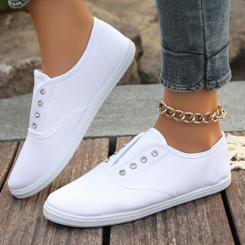 Fashion 2025 NEW Women's Casual Flat Bottom Plus Size One Step Outdoor Soft and Comfortable Single Shoes Women's Shoes