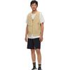 ANTA Vests Unisex Black Collarless Thin Workwear 172520603-3