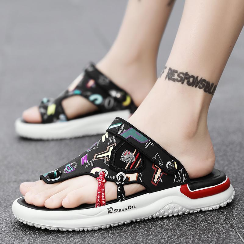 Men's casual sandals summer fashion new breathable comfortable light versatile anti slip wear-resistant soft bottom beach sandal