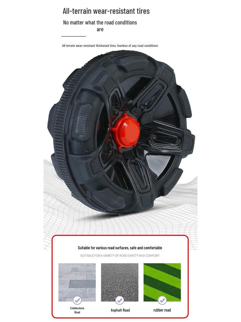 Kinder Elektro-Offroad-Auto mit Doppelantrieb - Fernbedienung, bietet Platz für zwei