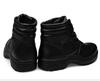 Men's Winter Martin Boots with Velvet Lining - Warm, Casual, High-Top, Round Toe, Large Sizes Available
