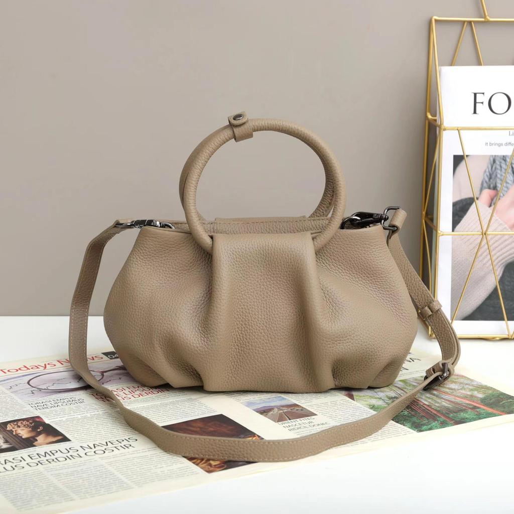 Women's Summer 2025 Trendy Designer Pleated Cloud Bag - Stylish Single Shoulder Handbag & Crossbody