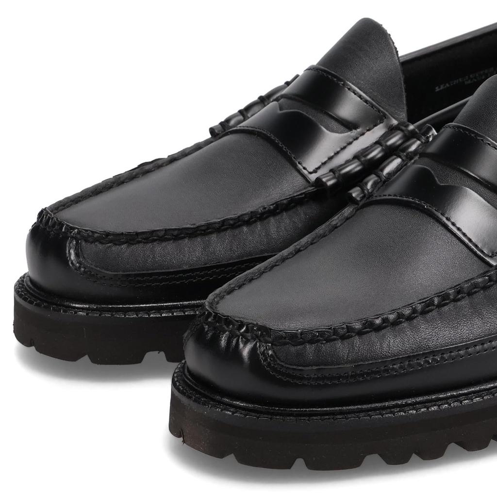 H Loafer Mock WEEJUNS 90 LARSON CANOE Wee Juns 90 Larson Canoe Czarny Czarny cm [G Bus] Męski BA11506A-000 27.0 [Produkt]