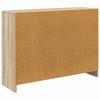 Sideboard with Drawers Sonoma Oak 102 X 32 X 73.5 Cm