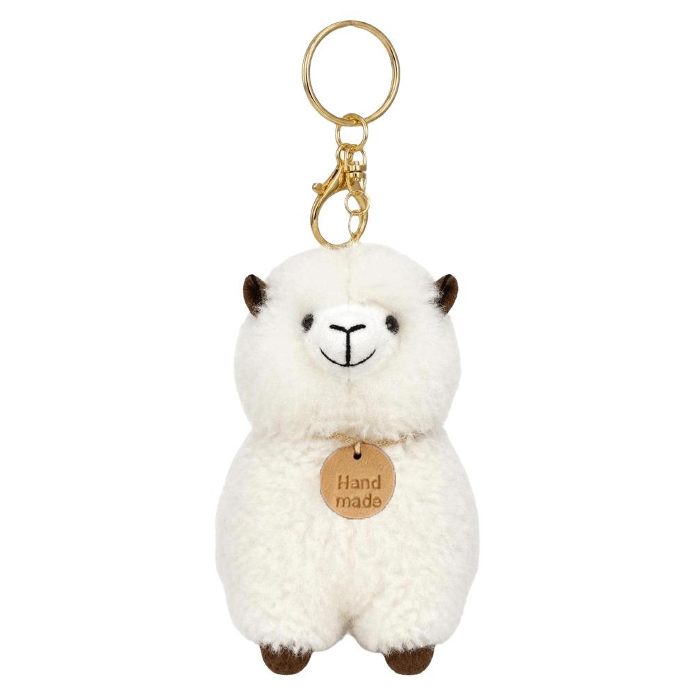 Cartoon Animals Stuffed Animal Little Plush Keychain Cute Alpaca Plush  Home Decor