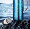 Pure Titanium Thermos Flask with Handle, Thermometer Lid, and Office Tea Brewing Kettle
