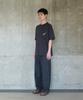 Holliseon Lawrence Short Embroidery T-Shirt Black
