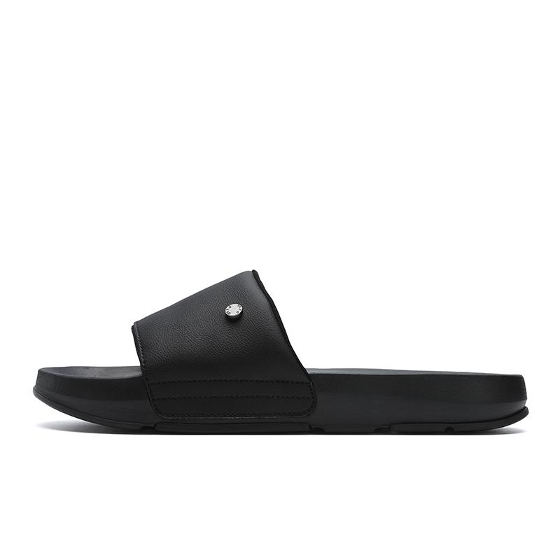FILA Drifter 2 Fashionable Casual Comfortable Slip-On Sandals Men Footwear Black F12M522507FBK
