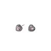 Heart-Beating Pink Star Diamond Stud Earrings for Women