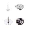 Stylish Metal Butterfly Clasp Pin for Collar Decoration Lightweight 11 15g Fashion Back Squeeze Badge HolderJewelry Gift