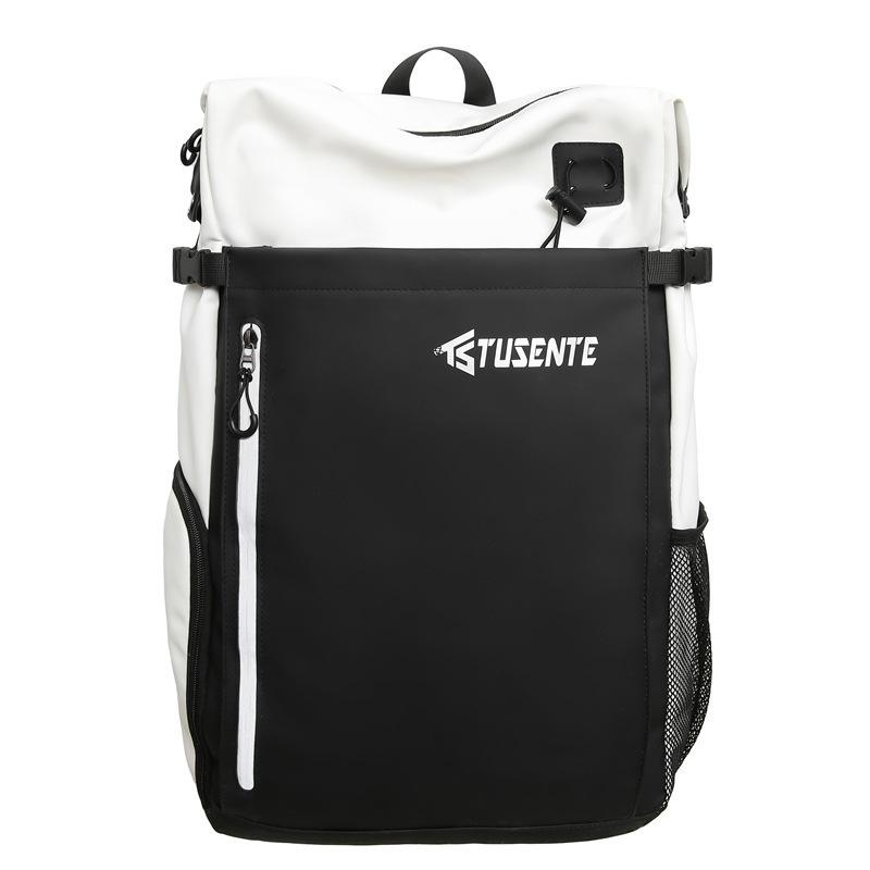 Schoolbag Korean Version Fashion Badminton Bag Backpack Men and Women Large Capacity Shoulder Portable Tennis Bag Training Sports Bag Waterproof
