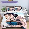 3pcs KPop Demon Hunters14 Cover Set - Personalized Name, HD Printed Bedding with 1 Cover and 2 Pillowcases - Perfect for Home Decor, Easy Care
