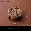 Black Walnut Wooden Incense Burner Box