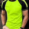 T-shirt pour homme à manches courtes et col rond, imprimé camouflage créatif, grande taille, haut léger décontracté