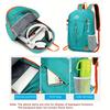 Outdoor Travel Bag Large Capacity Foldable Waterproof Backpack Lightweight Portable Adjustable Hiking Mountaineering Bag