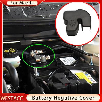 Car Battery Anode Negative Cover for Mazda 2 3 6 CX-5 CX-4 CX5 Axela Atenza 2013-2018 Electrode Protector Terminal Protector