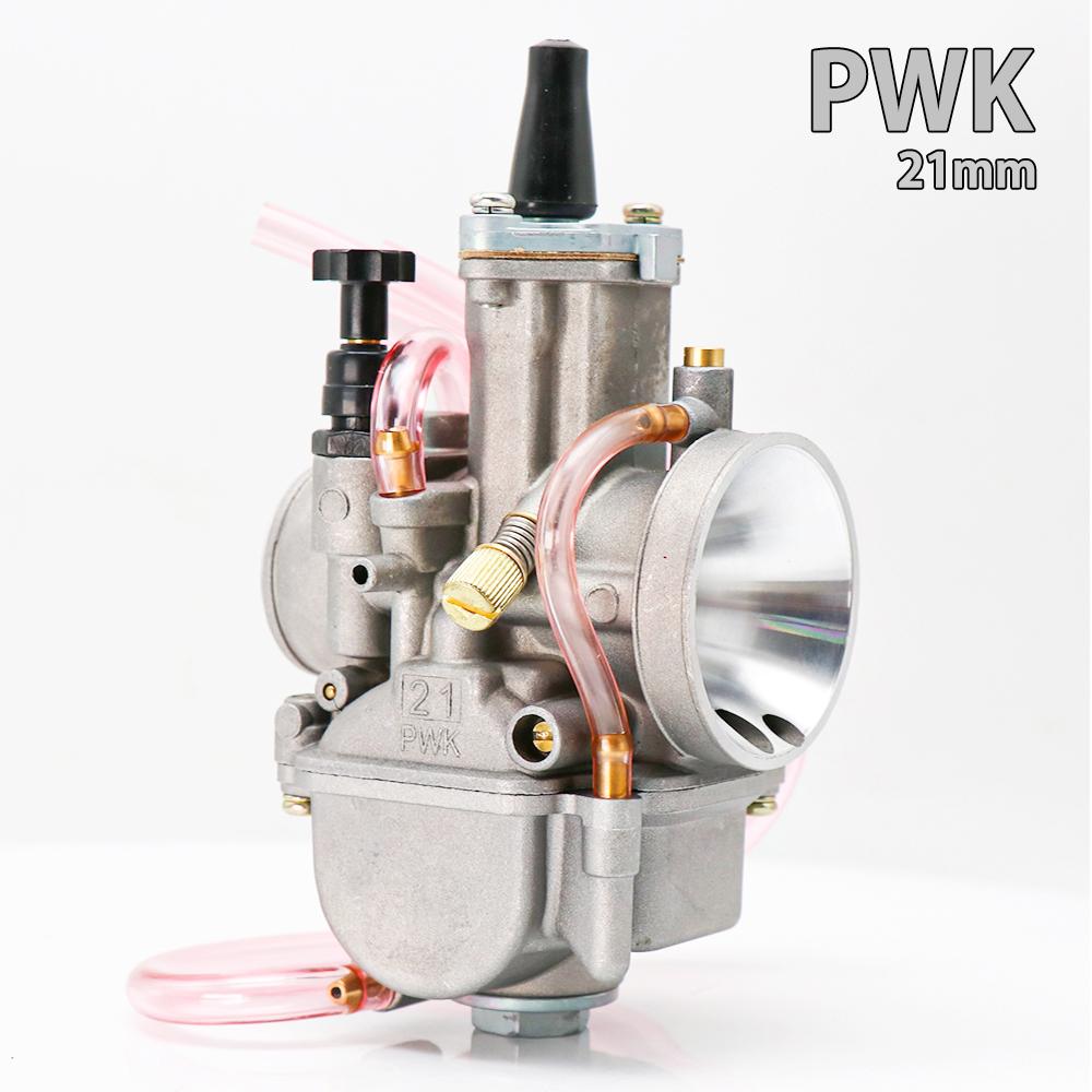 ZSDTRP Universal PWK 21 24 26 28 30 32 34 2T 4T Engine Carburetor Carburador With Power Jet For Koso OKO Keihin 75cc-350cc