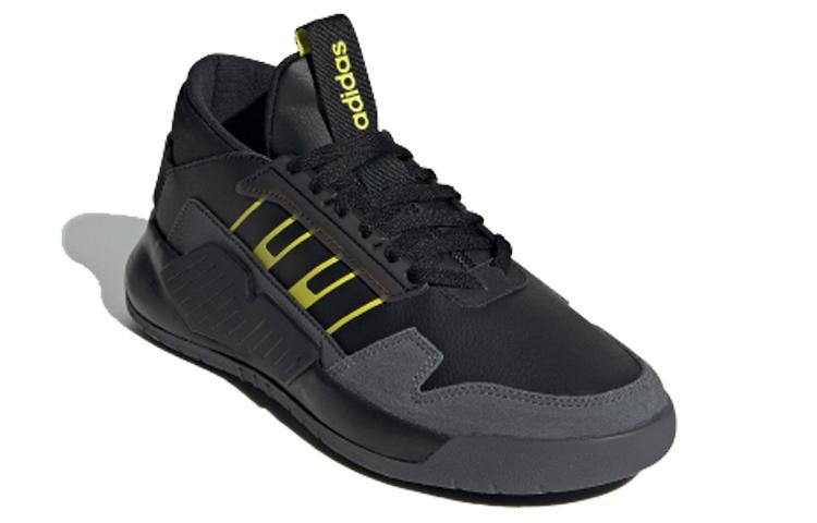 adidas Neo Bball90s 'Black Gray Yellow' EG9027