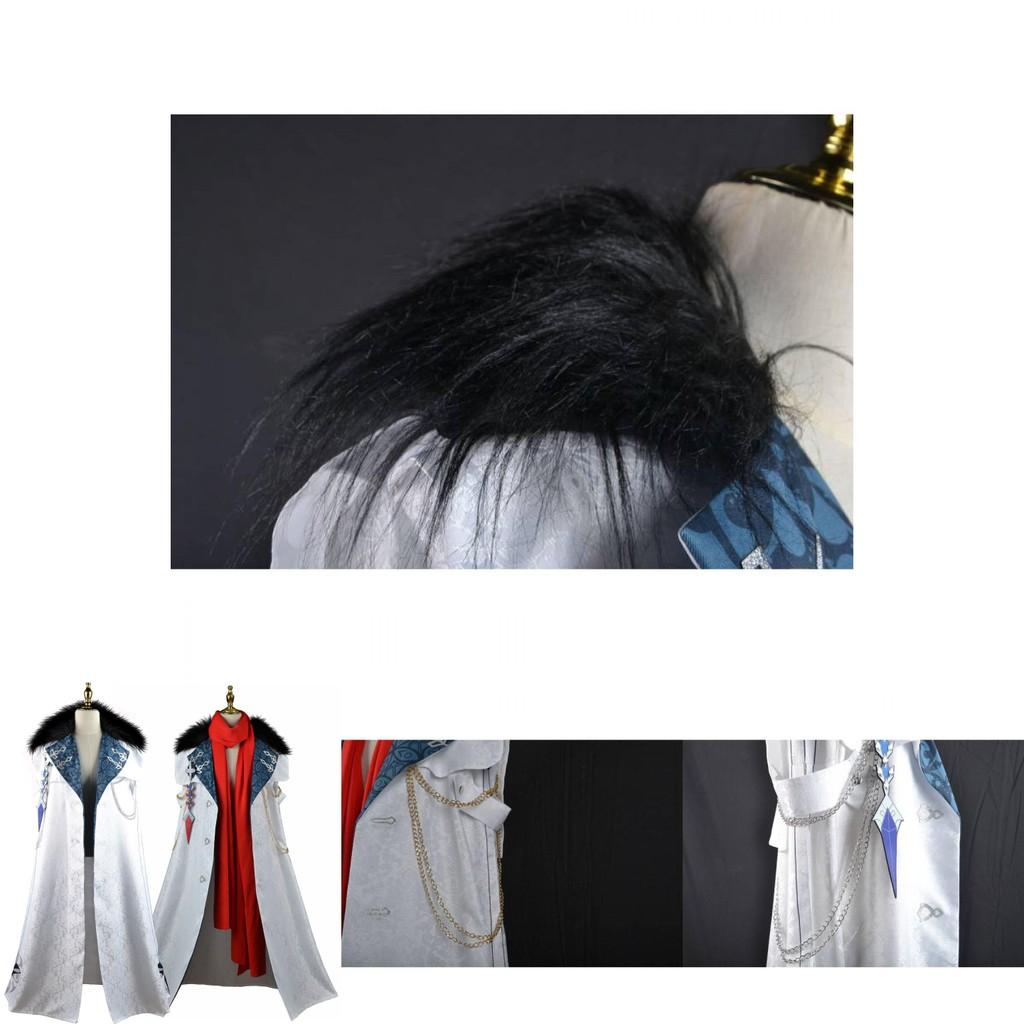 Original Trial Impact Cosplay Costume Tartaglia Cape Halloween Party Outfit