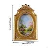 Ozdobna ramka na zdjęcia żywica zdjęcie europejski design elegancki uchwyt do ekspozycji wiszący lub