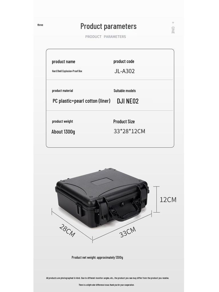 DJI NEO2 Explosion-Proof Waterproof Portable Shoulder Bag for Outdoor Drone Safety