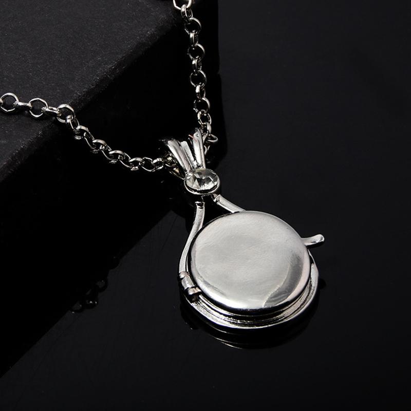 TrendMen Trendiga Snäckkoppar Hänge Halsband för Män Mode Silverfärg Metall Kristall Nyckelbenskedja Smycken Gåvor Sjöjungfru