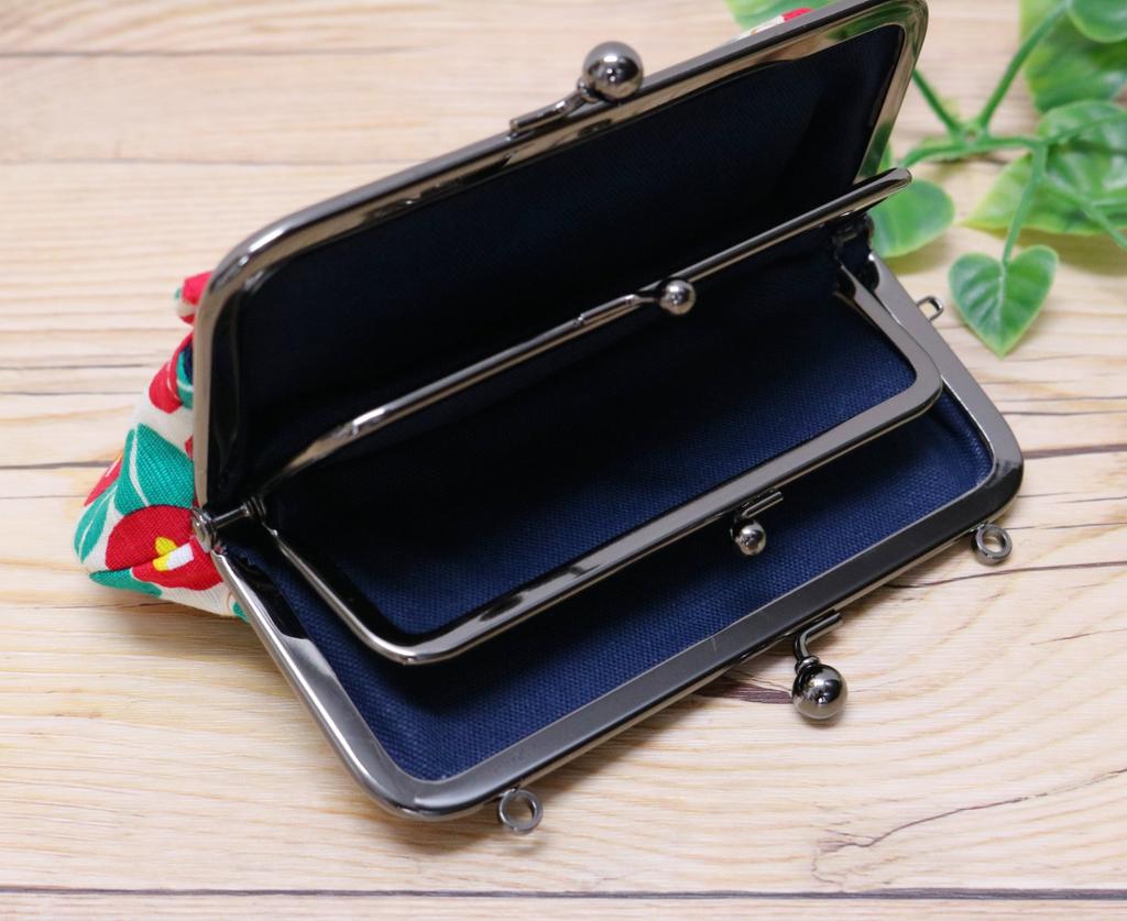 Feito em Carteira com Fecho de Botão com Bolso e Moedas 10 x 15 x Fecho Produtos Japoneses Kyosuke, Japão, Algodão, Carteira, Aprox. 2cm, Carteira Pai-Filho, Yumeji,