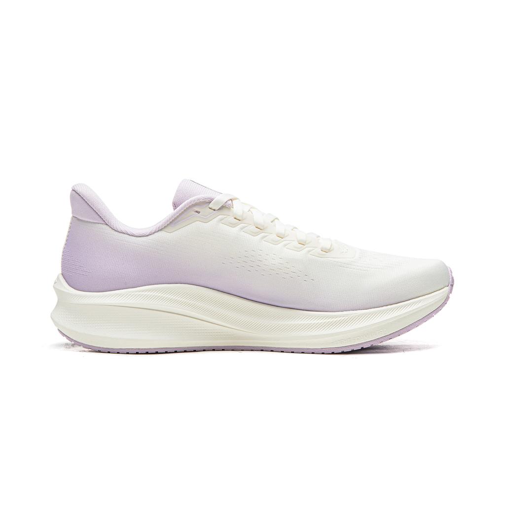 Li Ning Red Hare 9 Cushioning Abrasion Resistant Low top Casual Running Shoes Women's White Purple ARPW004-14