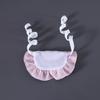 Knitted Woolen Flower Bud Hat Bow Lace Bib Pet Cat Dog Accessory Set Dog Pet Accessories Dog Accessories