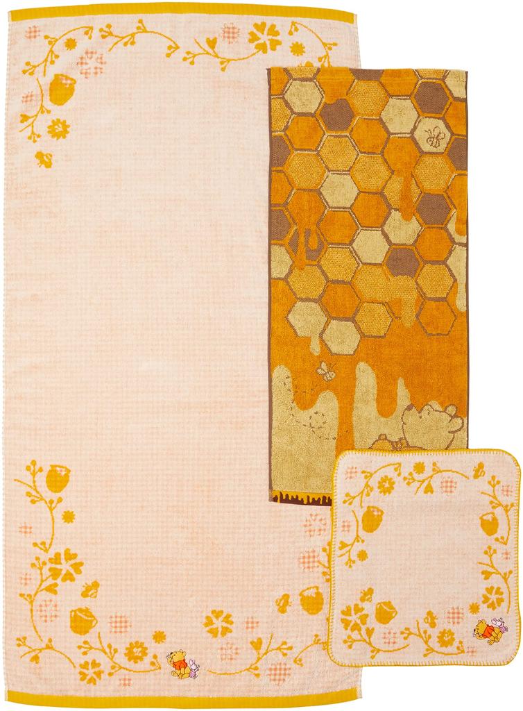 Marushin Towel Gift, Disney Winnie the Pooh Honey Plantain, 2275036000